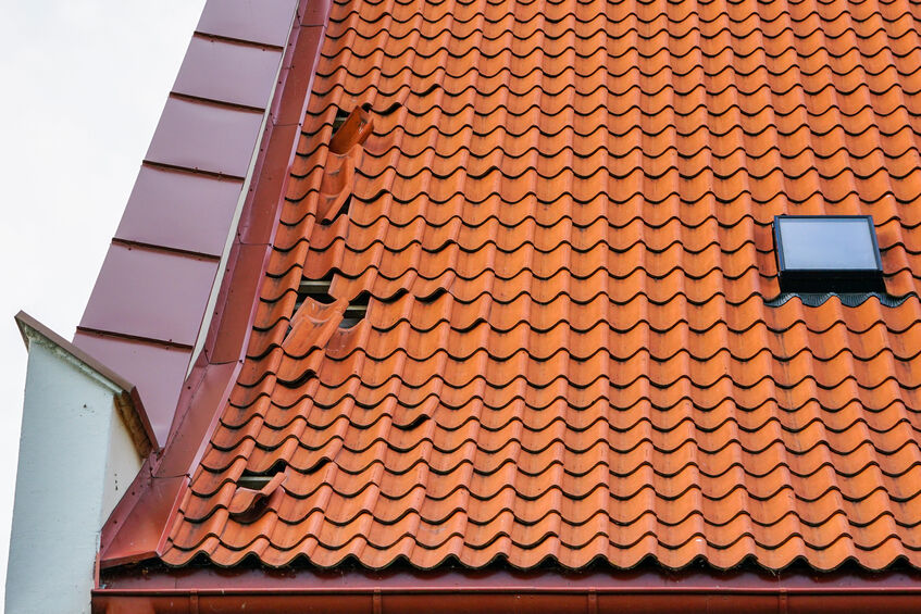 Damaged Tile Roof