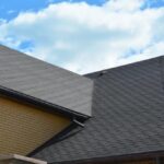 A home's pristine roof