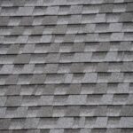 An asphalt shingle roof